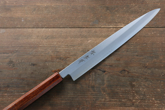 Sakai Takayuki Nanairo INOX Molybdenum Yanagiba 270mm ABS resin(Retro gold) Handle - Japanny - Best Japanese Knife