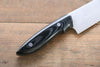 Kazuo Nomura White Steel No.2 Damascus Gyuto 210mm Micarta Handle - Japanny - Best Japanese Knife