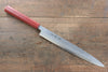 Sakai Takayuki Nanairo INOX Molybdenum Yanagiba 270mm ABS resin(Red pearl) Handle - Japanny - Best Japanese Knife