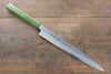 Sakai Takayuki Nanairo INOX Molybdenum Yanagiba 270mm ABS resin(Green pearl) Handle - Japanny - Best Japanese Knife