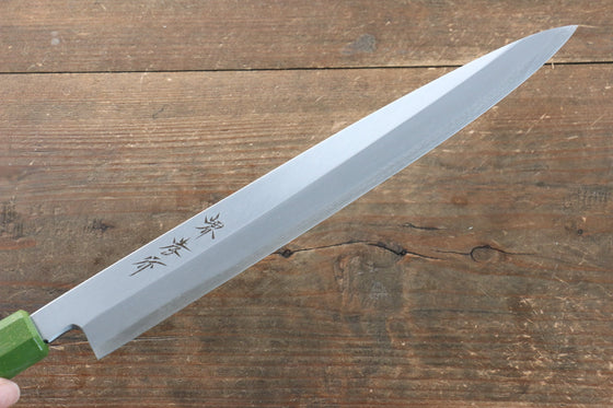 Sakai Takayuki Nanairo INOX Molybdenum Yanagiba 270mm ABS resin(Green pearl) Handle - Japanny - Best Japanese Knife