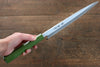 Sakai Takayuki Nanairo INOX Molybdenum Yanagiba 270mm ABS resin(Green pearl) Handle - Japanny - Best Japanese Knife