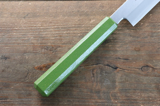 Sakai Takayuki Nanairo INOX Molybdenum Yanagiba 270mm ABS resin(Green pearl) Handle - Japanny - Best Japanese Knife