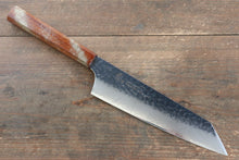  Sakai Takayuki VG10 33 Layer Damascus Kengata Gyuto 190mm Live oak Lacquered (Seiren) Handle - Japanny - Best Japanese Knife