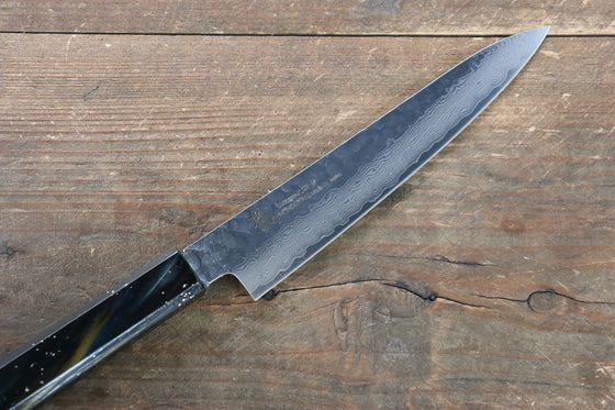 Sakai Takayuki VG10 33 Layer Damascus Petty-Utility 150mm Live oak Lacquered (Saiu) Handle - Japanny - Best Japanese Knife