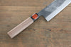 Shigeki Tanaka Blue Steel No.2 TEKKA Kurouchi Nakiri Japanese Chef Knife 165mm - Japanny - Best Japanese Knife