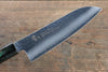 Sakai Takayuki VG10 33 Layer Damascus Santoku 170mm Live oak Lacquered (Saiu) Handle - Japanny - Best Japanese Knife