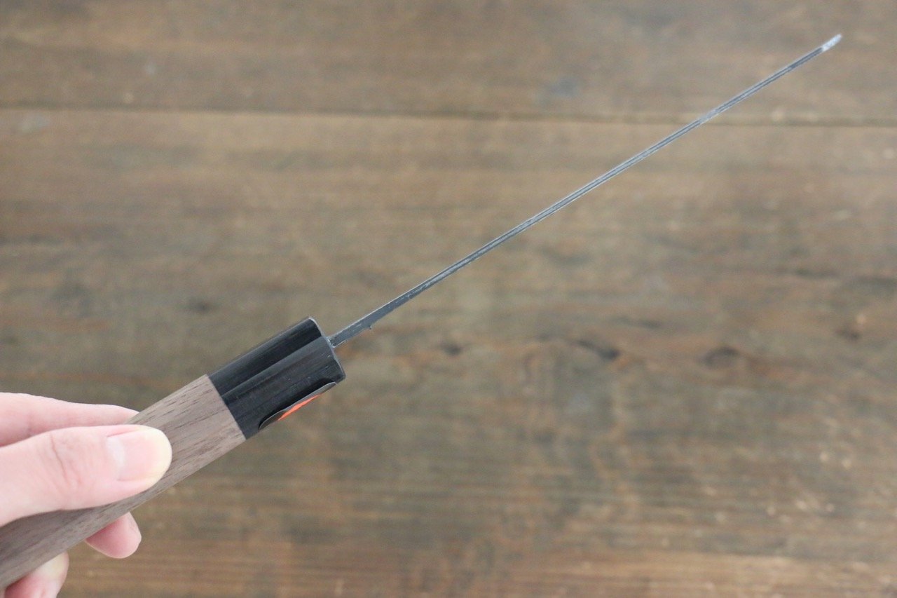 Shigeki Tanaka Blue Steel No.2 TEKKA Kurouchi Nakiri Japanese Chef Knife 165mm - Japanny - Best Japanese Knife