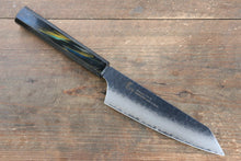  Sakai Takayuki VG10 33 Layer Damascus Kengata Santoku 160mm Live oak Lacquered (Saiu) Handle - Japanny - Best Japanese Knife