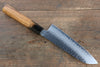 Sakai Takayuki VG10 33 Layer Damascus Santoku 170mm Live oak Lacquered (Kokushin) Handle - Japanny - Best Japanese Knife