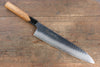 Sakai Takayuki VG10 33 Layer Damascus Gyuto 240mm Live oak Lacquered (Kokushin) Handle - Japanny - Best Japanese Knife