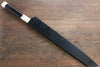 Sakai Takayuki Silver Steel No.3 Damascus Kiritsuke Yanagiba 300mm Ebony with Ring Handle with Sheath - Japanny - Best Japanese Knife