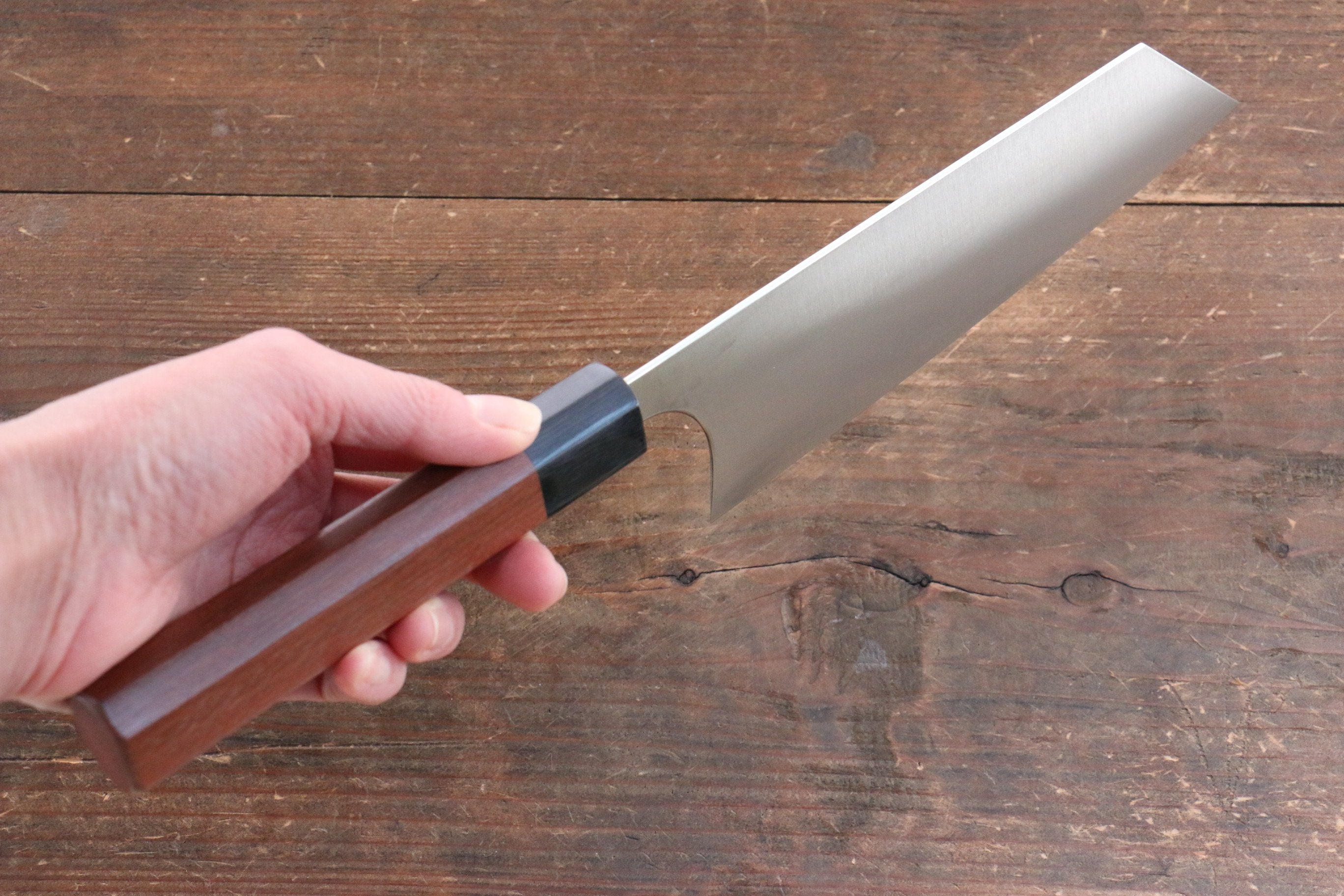 Shibata Takayuki Koutetsu SG2 Bunka  180mm Jarrah Handle - Japanny - Best Japanese Knife