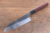 Ogata SG2 Kurouchi Black Finished Santoku 180mm with Shitan Handle - Japanny - Best Japanese Knife