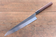  Ogata SG2 Kurouchi Black Finished Sujihiki 240mm with Shitan Handle - Japanny - Best Japanese Knife