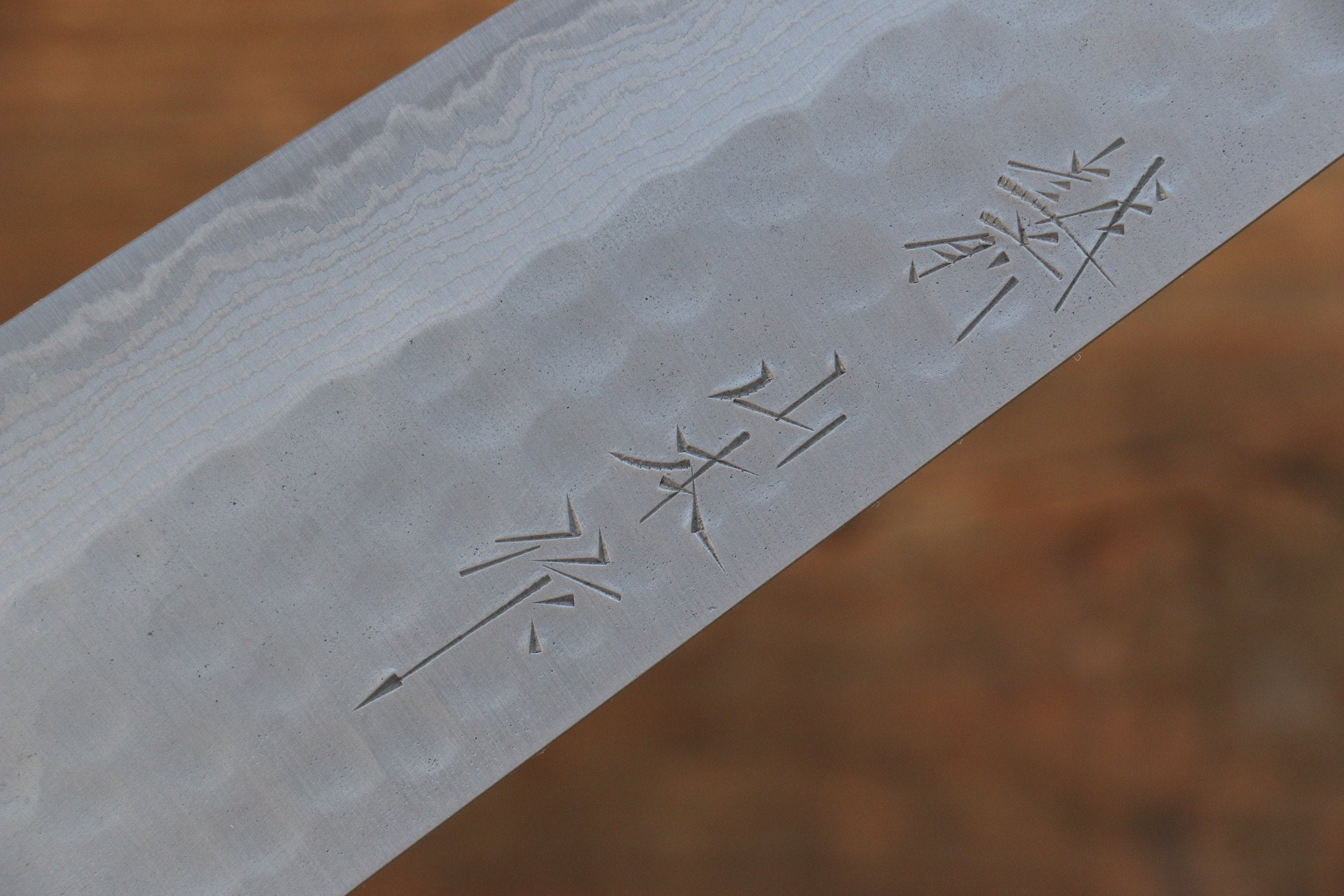 Nao Yamamoto SRS13 Black Damascus Gyuto 210mm Cherry Blossoms Handle - Japanny - Best Japanese Knife