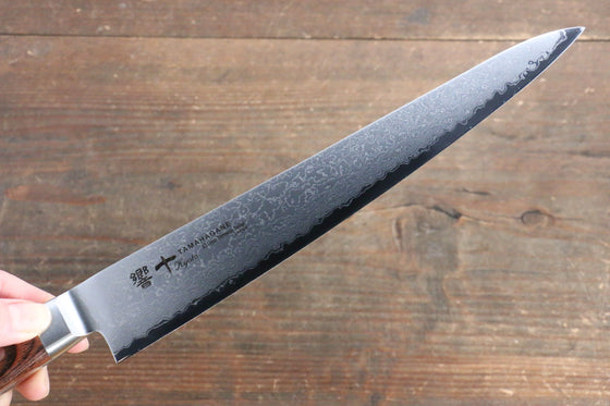 Tamahagane Kyoto 63 Layer Damascus Sujihiki 240mm KP-1113 - Japanny - Best Japanese Knife