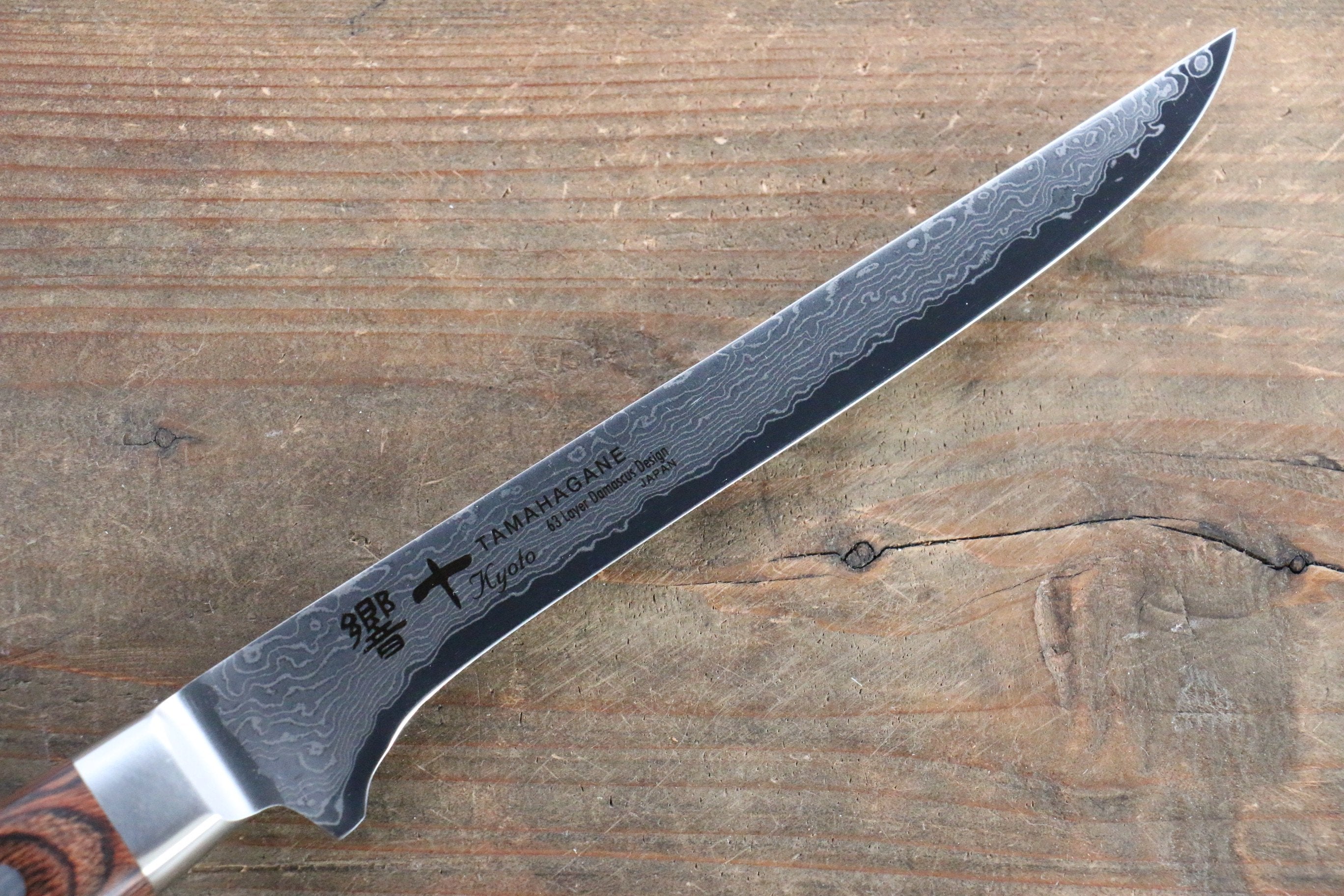 Tamahagane Kyoto 63 Layer Damascus Boning 160mm KP-1119 - Japanny - Best Japanese Knife
