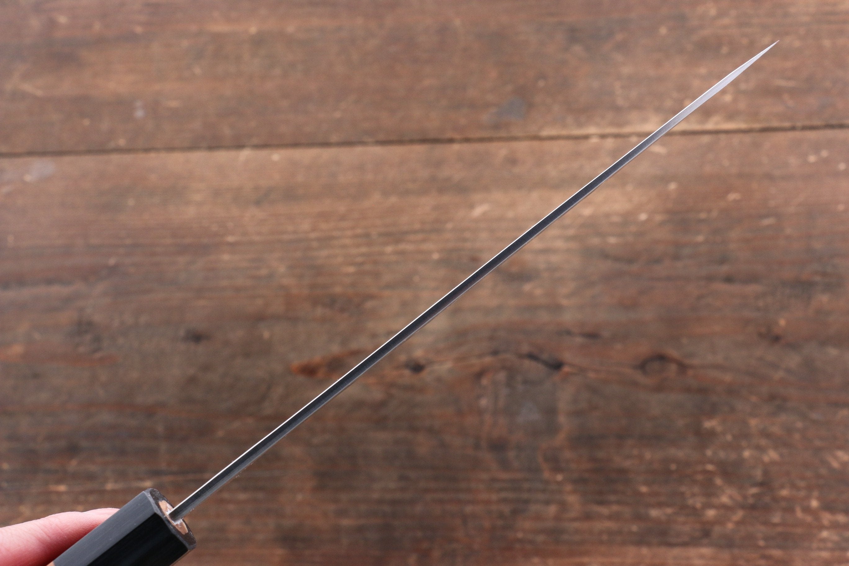 Nao Yamamoto SRS13 Black Damascus Gyuto 180mm Cherry Blossoms Handle - Japanny - Best Japanese Knife