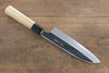 Choyo White Steel Mirrored Finish Santoku 180mm Magnolia Handle - Japanny - Best Japanese Knife