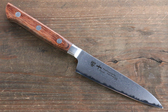 Tamahagane Kyoto 63 Layer Damascus Petty-Utility 120mm KP-1108 - Japanny - Best Japanese Knife