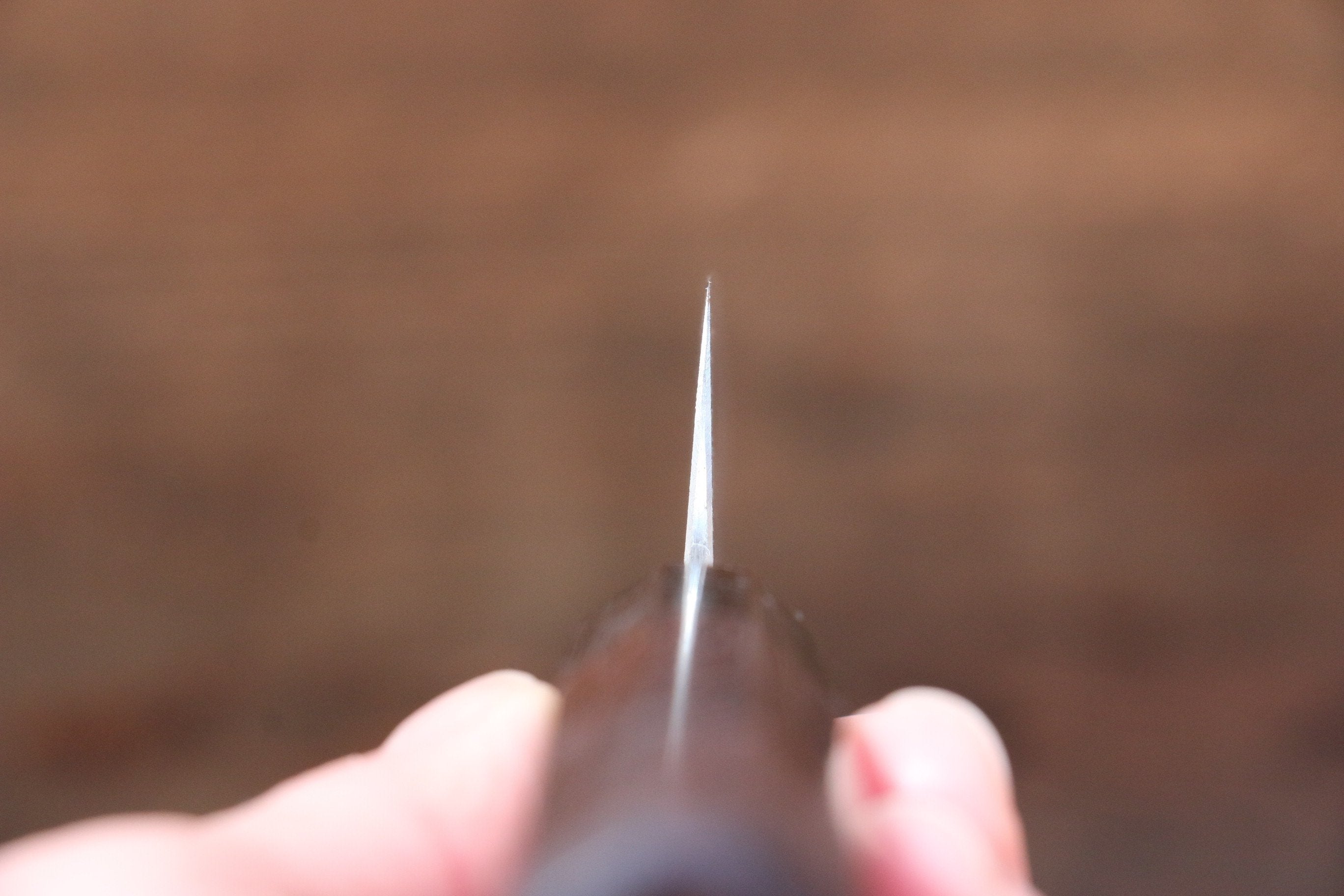 Nao Yamamoto SG2 Black Damascus Petty-Utility 140mm Shitan Handle - Japanny - Best Japanese Knife