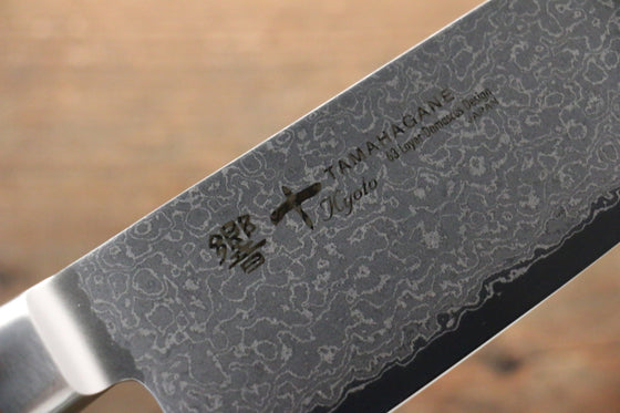 Tamahagane Kyoto 63 Layer Damascus Santoku 160mm KP-1115 - Japanny - Best Japanese Knife