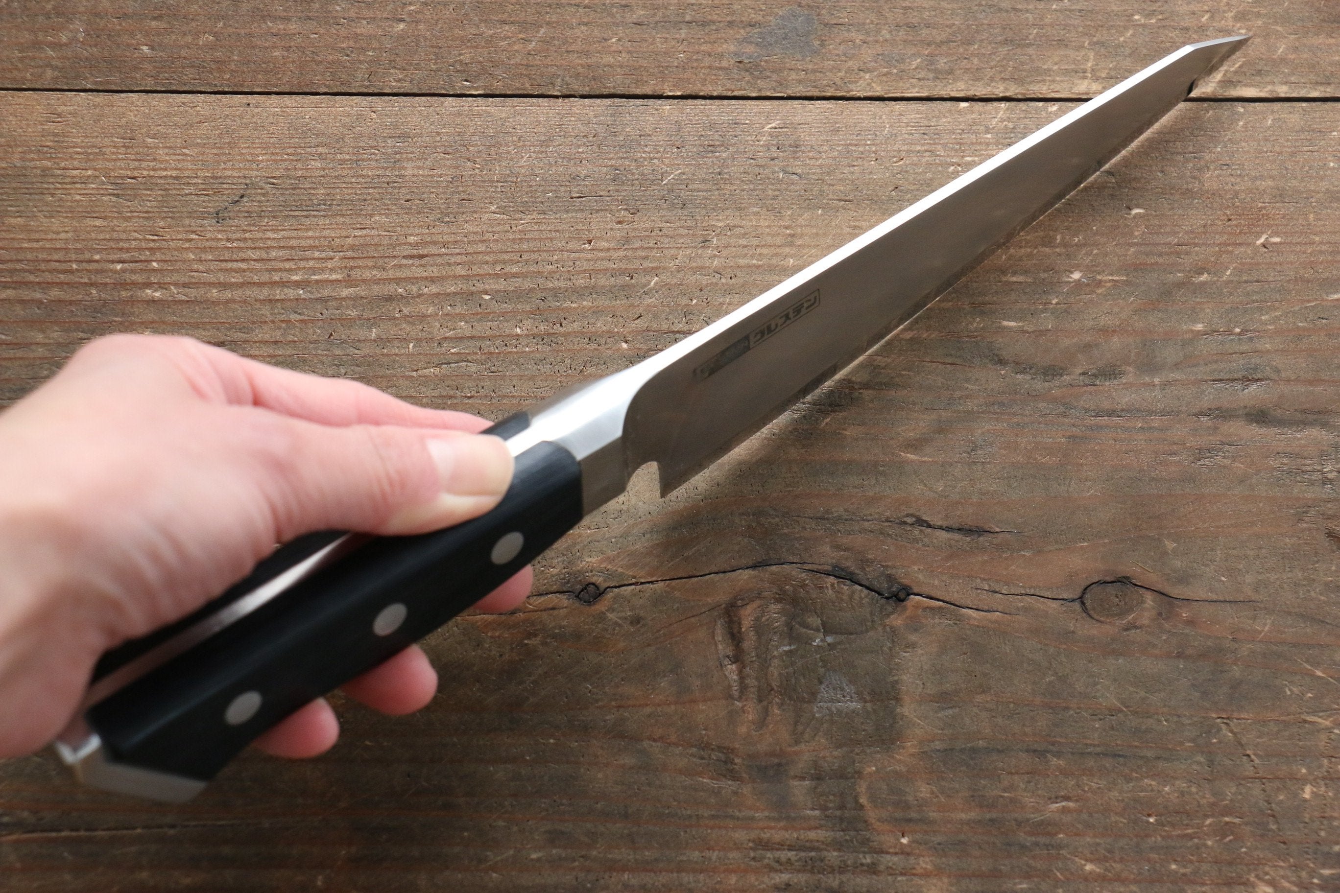 Glestain Stainless Steel Honesuki Boning 150mm 415WK - Japanny - Best Japanese Knife