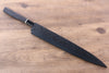 Sakai Takayuki Mt.Fuji Honyaki White Steel No.2 Yanagiba 300mm Ebony with Ring Handle with Sheath - Japanny - Best Japanese Knife