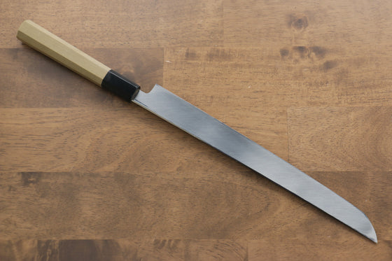 Sakai Kikumori VG10 Mirrored Finish Sakimaru Takohiki 270mm Magnolia Handle - Japanny - Best Japanese Knife