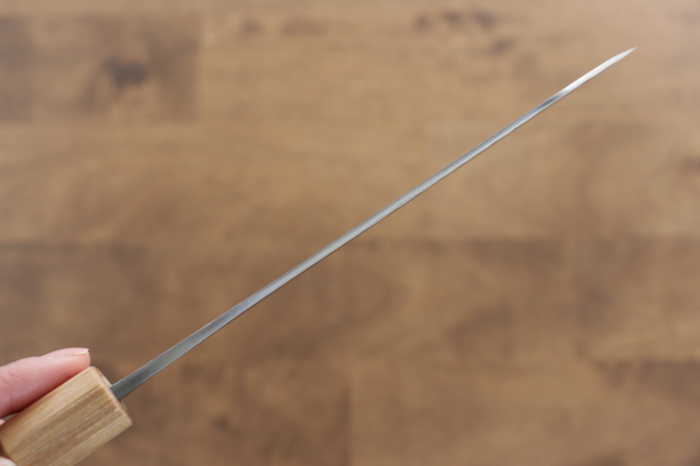 Kunihira VG1 Hammered Santoku 170mm Morado Handle - Japanny - Best Japanese Knife