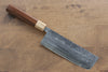 Kunihira VG1 Hammered Nakiri 165mm Morado Handle - Japanny - Best Japanese Knife