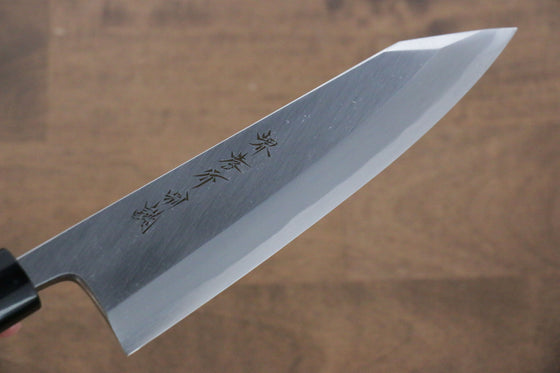 Sakai Takayuki Tokujyo White Steel No.2 Kiritsuke Deba 180mm Magnolia Handle - Japanny - Best Japanese Knife