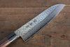 Sakai Takayuki 45 Layer Damascus Japanese Chef's Knife Sujihiki 240mm & Santoku 180mm Set with Shitan Handle - Japanny - Best Japanese Knife