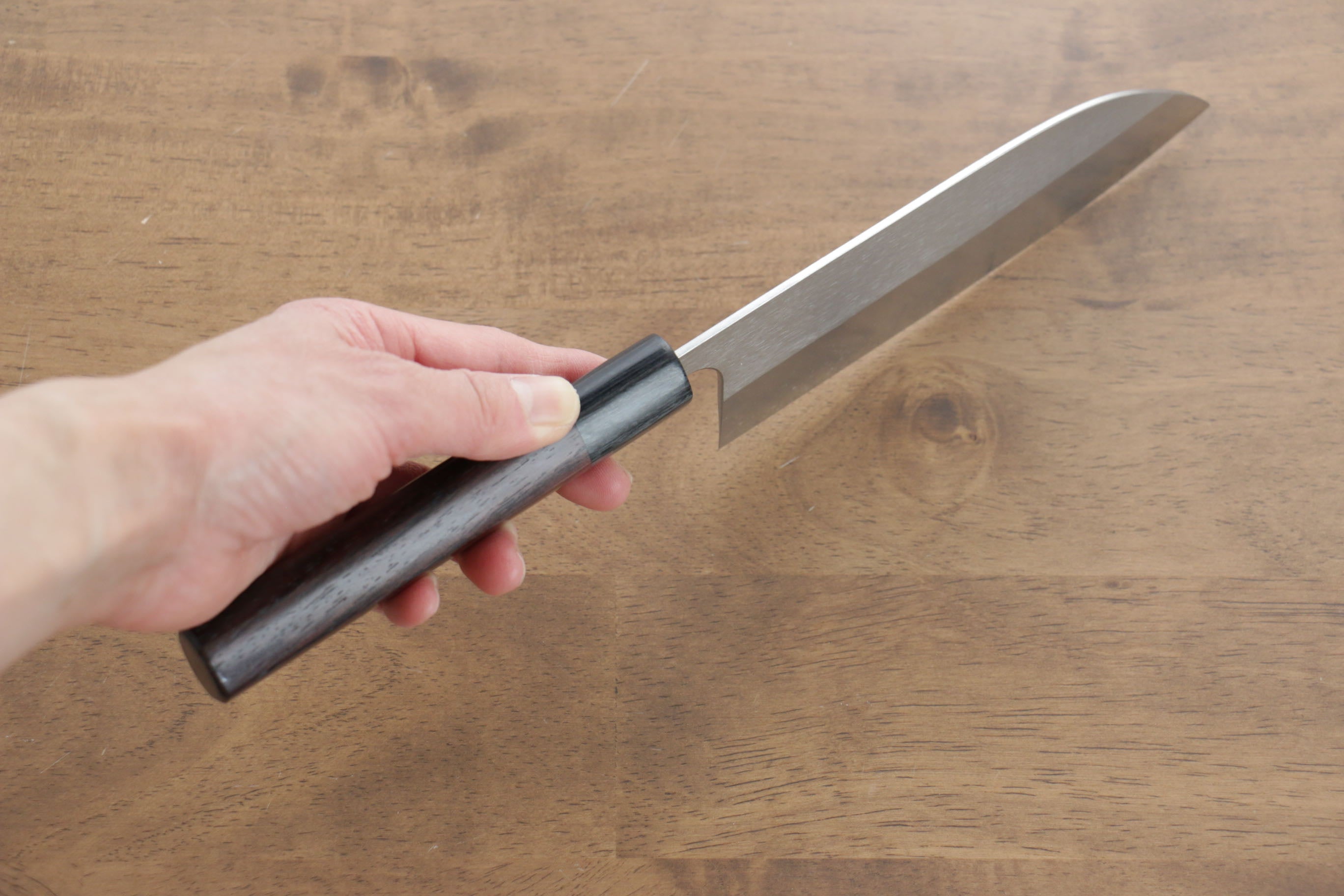 Shungo Ogata SG2 Santoku 150mm Shitan Handle - Japanny - Best Japanese Knife