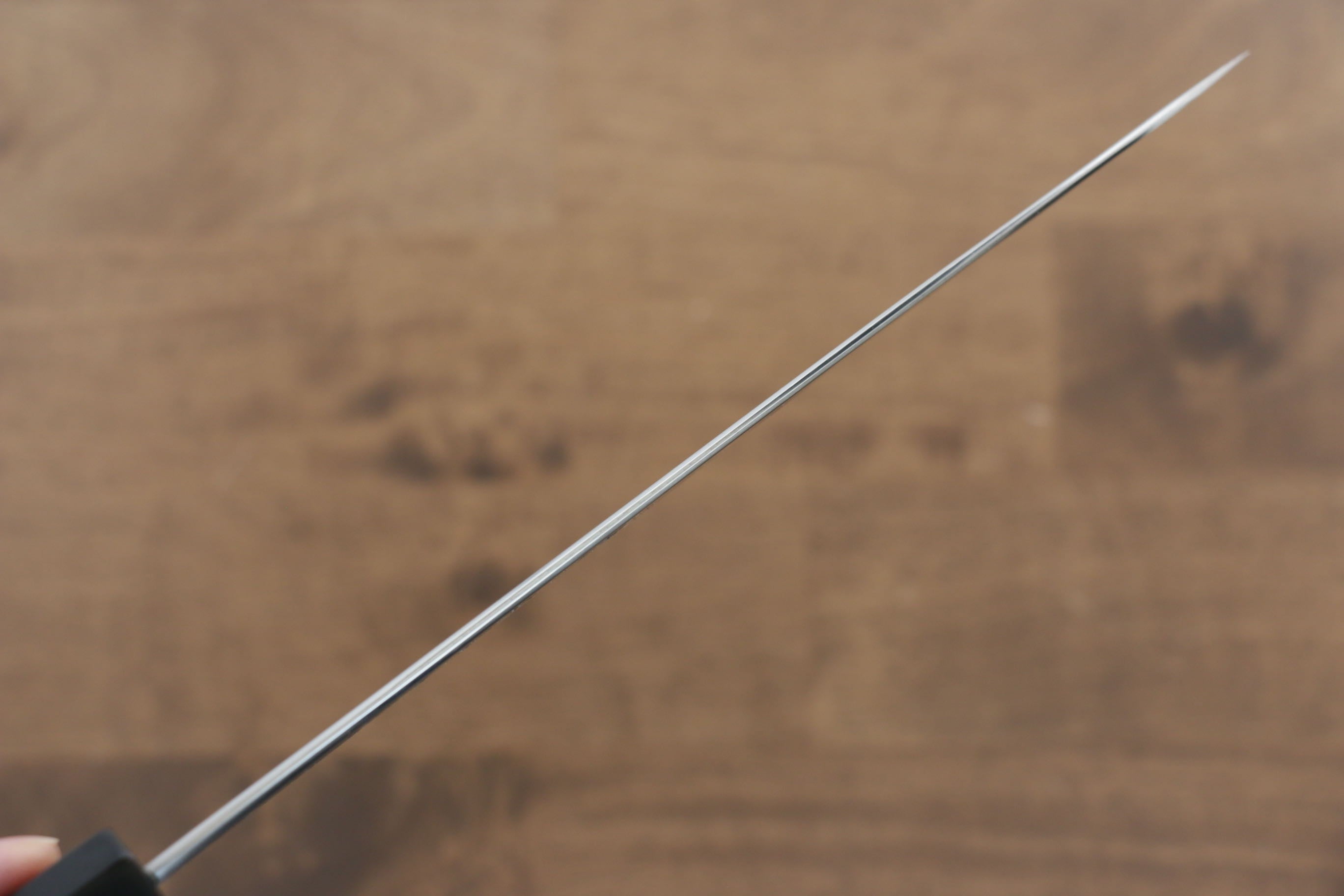 Sakai Kikumori VG10 Mirrored Finish Gyuto 210mm Ebony Wood Handle - Japanny - Best Japanese Knife