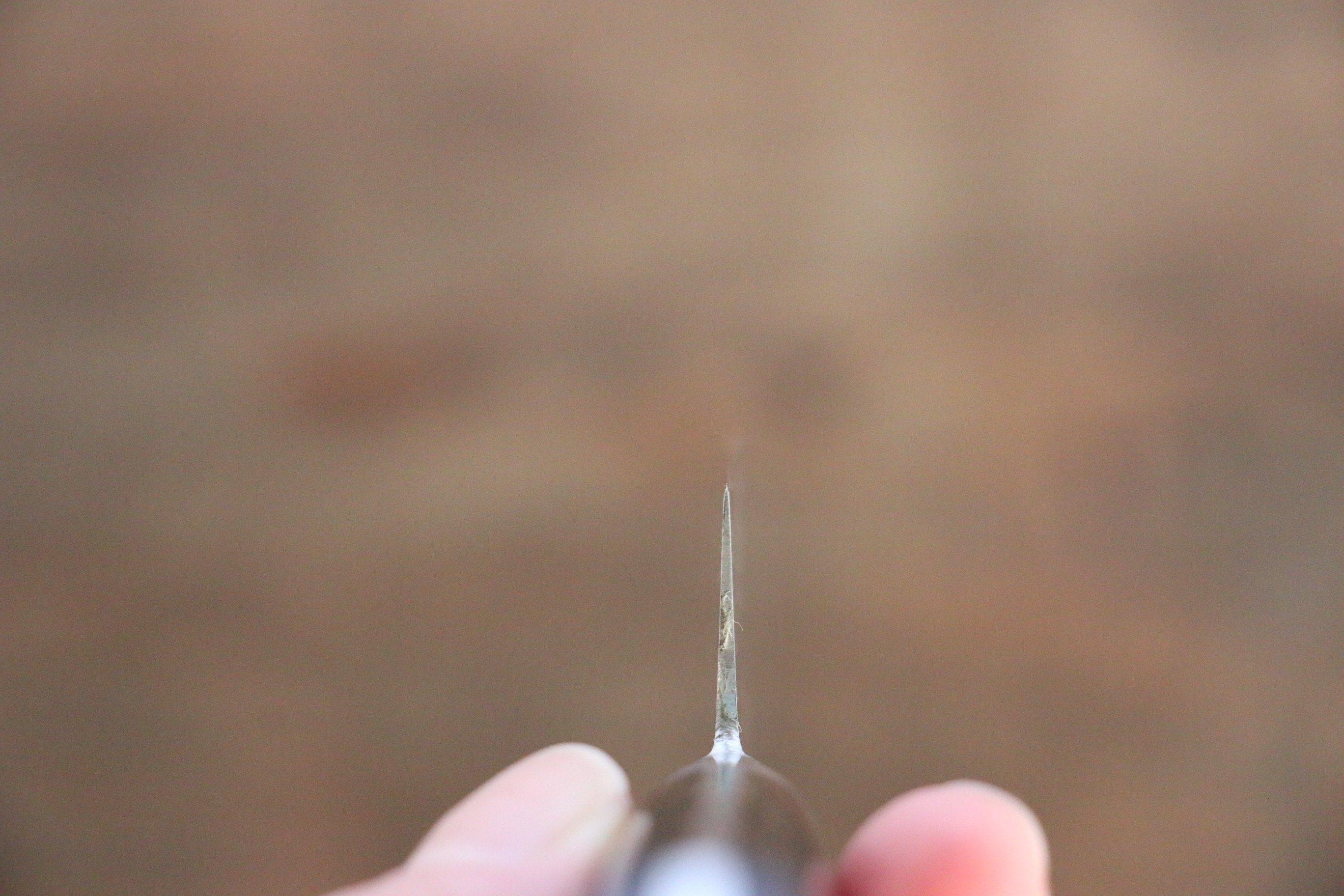 Iseya Molybdenum Steel Petty Knife 150mm & Gyuto Knife 210mmwith Black Micarta handle Set (Ferrel : Stainless Steel) - Japanny - Best Japanese Knife