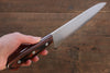 Iseya Molybdenum Steel Petty Japanese Chef Knife 120mm & Gyuto Knife 180mm with Mahogany Handle Set - (Super Deal) - Japanny - Best Japanese Knife