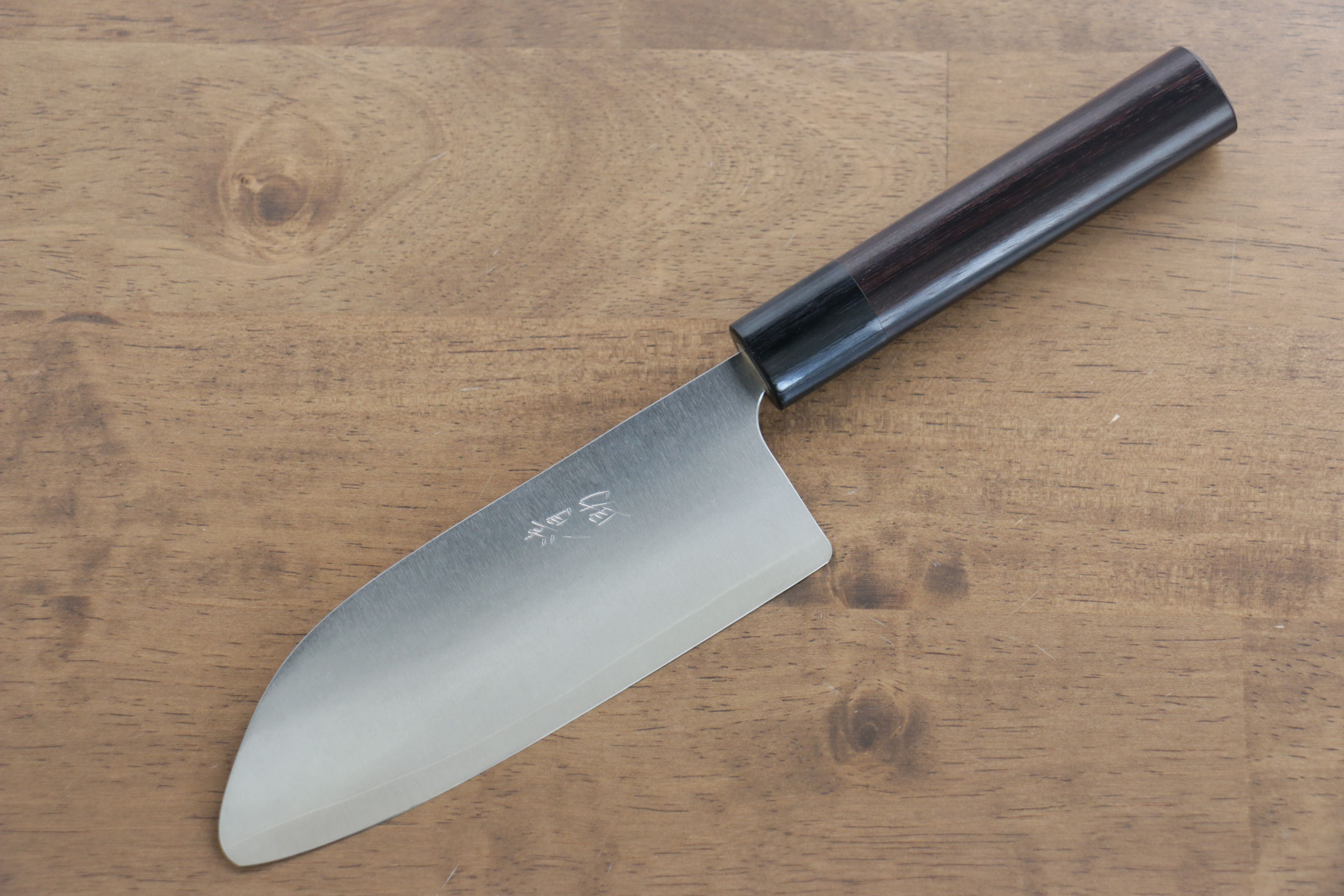 Seisuke SG2 Santoku(Maru) 150mm Shitan Handle - Japanny - Best Japanese Knife