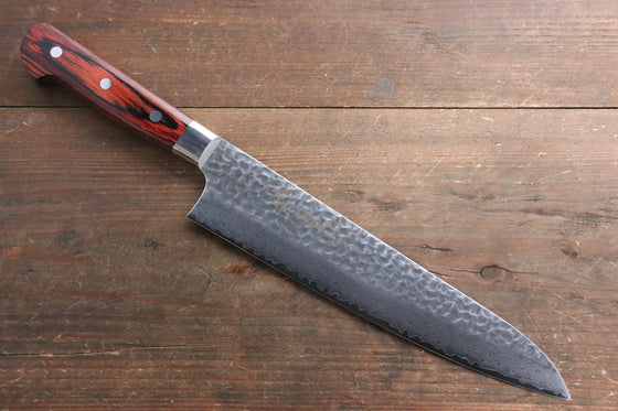 Sakai Takayuki VG10 33 Layer Damascus Sujihiki, Gyuto 240mm, Santoku, Petty 150mm & Paring 80mm Set - Japanny - Best Japanese Knife