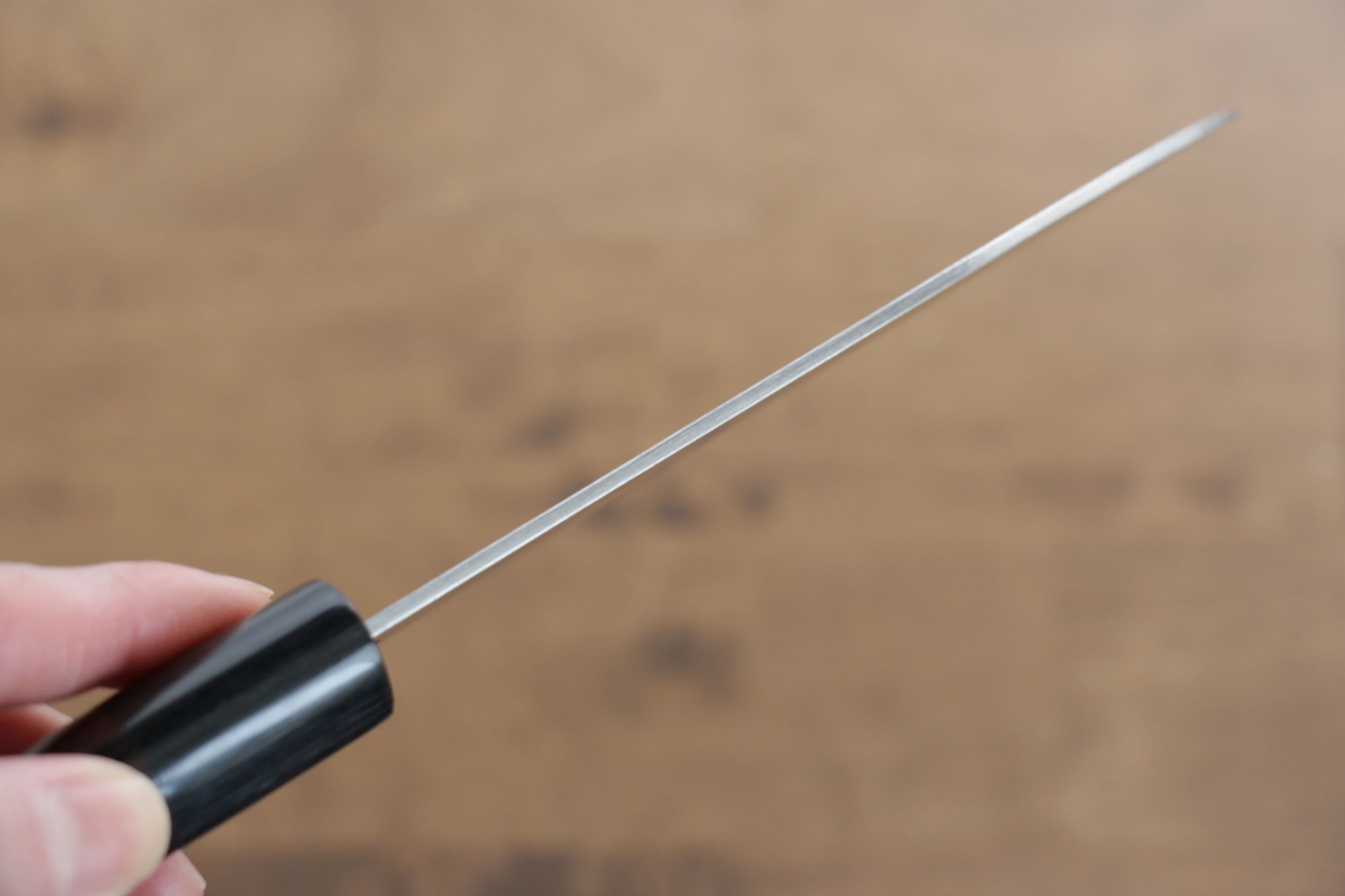 Seisuke SG2 Santoku(Maru) 150mm Shitan Handle - Japanny - Best Japanese Knife