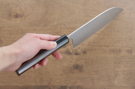 Seisuke SG2 Santoku 150mm Shitan Handle - Japanny - Best Japanese Knife