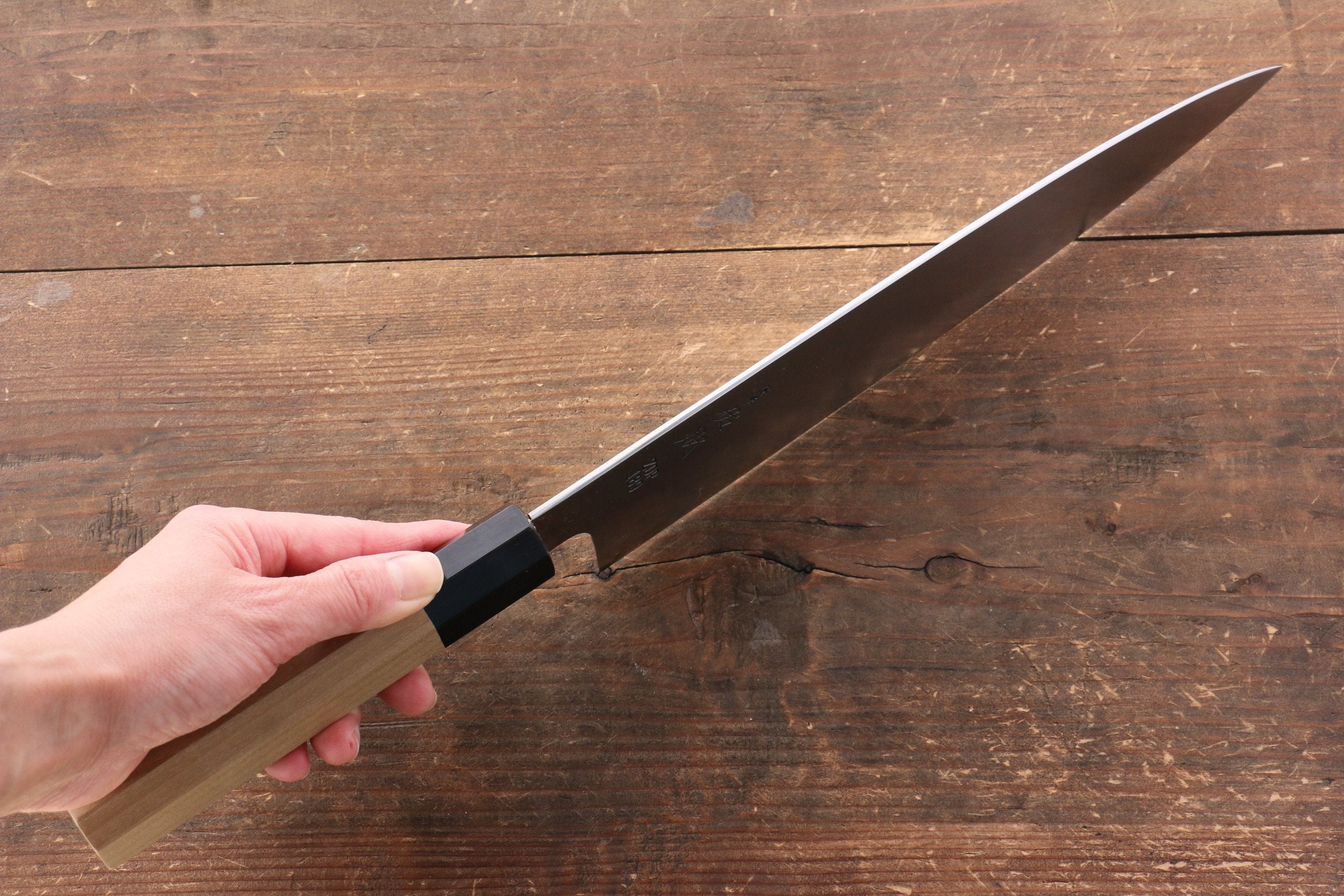 Sukenari ZDP189 3 Layer Gyuto 270mm Magnolia Handle - Japanny - Best Japanese Knife