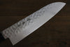 Sakai Takayuki AUS10 45 Layer Damascus Santoku 180mm Shitan Handle - Japanny - Best Japanese Knife