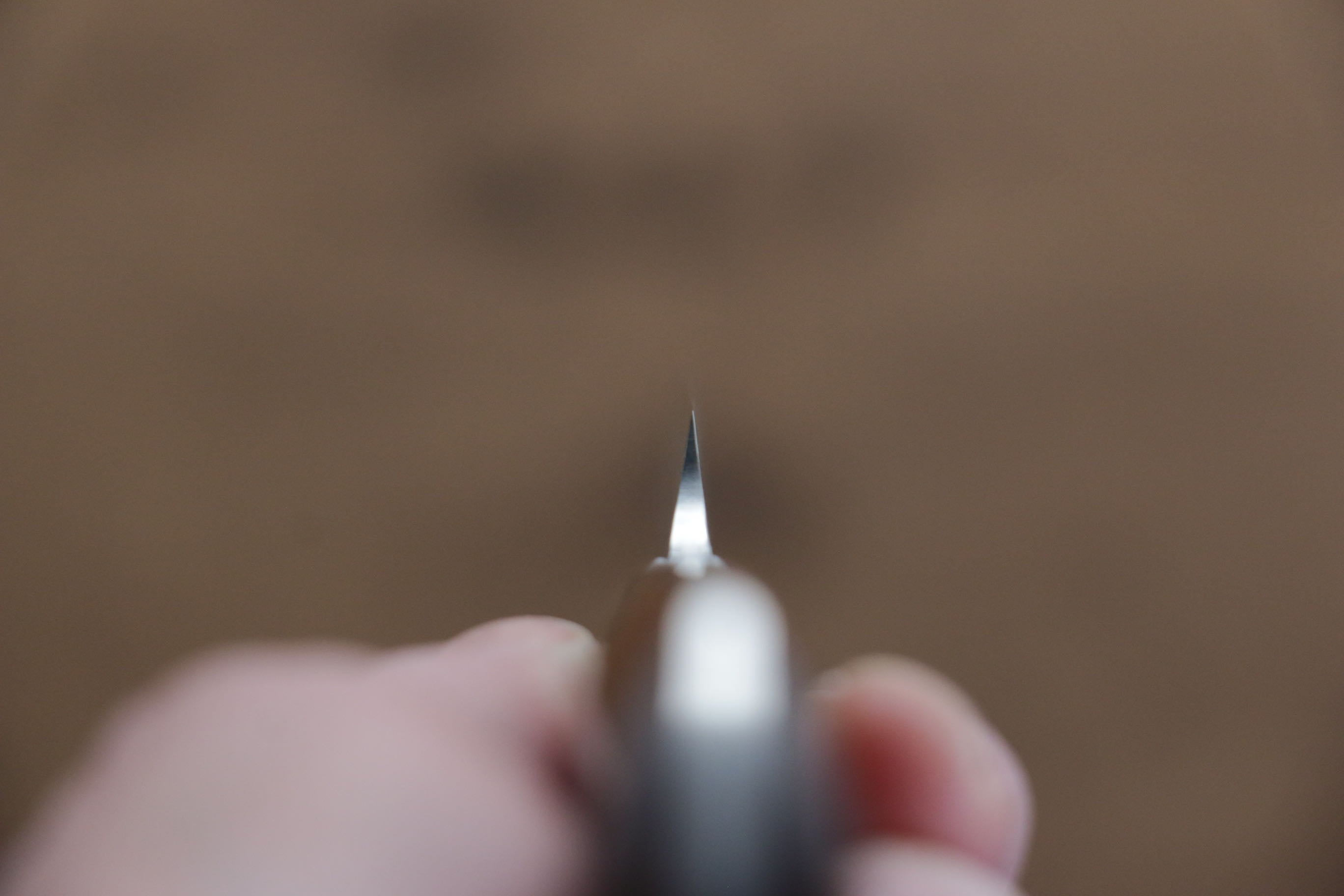 Kazuo Nomura VG10 Damascus Petty-Utility 100mm Ironwood Handle - Japanny - Best Japanese Knife