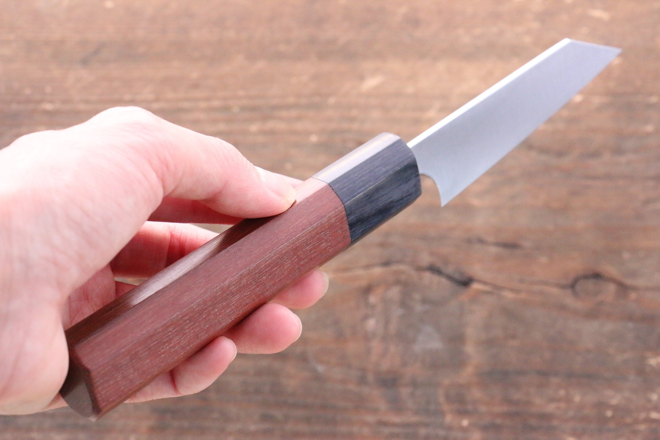 Shibata Takayuki Koutetsu SG2 Petty-Utility  80mm Jarrah Handle - Japanny - Best Japanese Knife