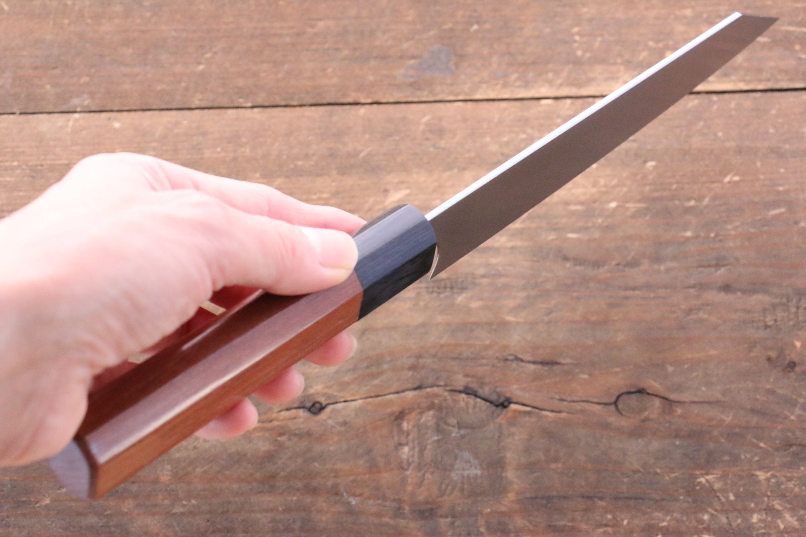 Shibata Takayuki Koutetsu SG2 Petty-Utility  150mm Jarrah Handle - Japanny - Best Japanese Knife