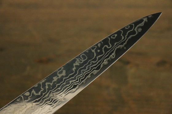 Sukenari ZDP189 Damascus Sujihiki 270mm Shitan Handle - Japanny - Best Japanese Knife