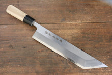  Sakai Takayuki White Steel No.2 Eel Knife 270mm Magnolia Handle - Japanny - Best Japanese Knife