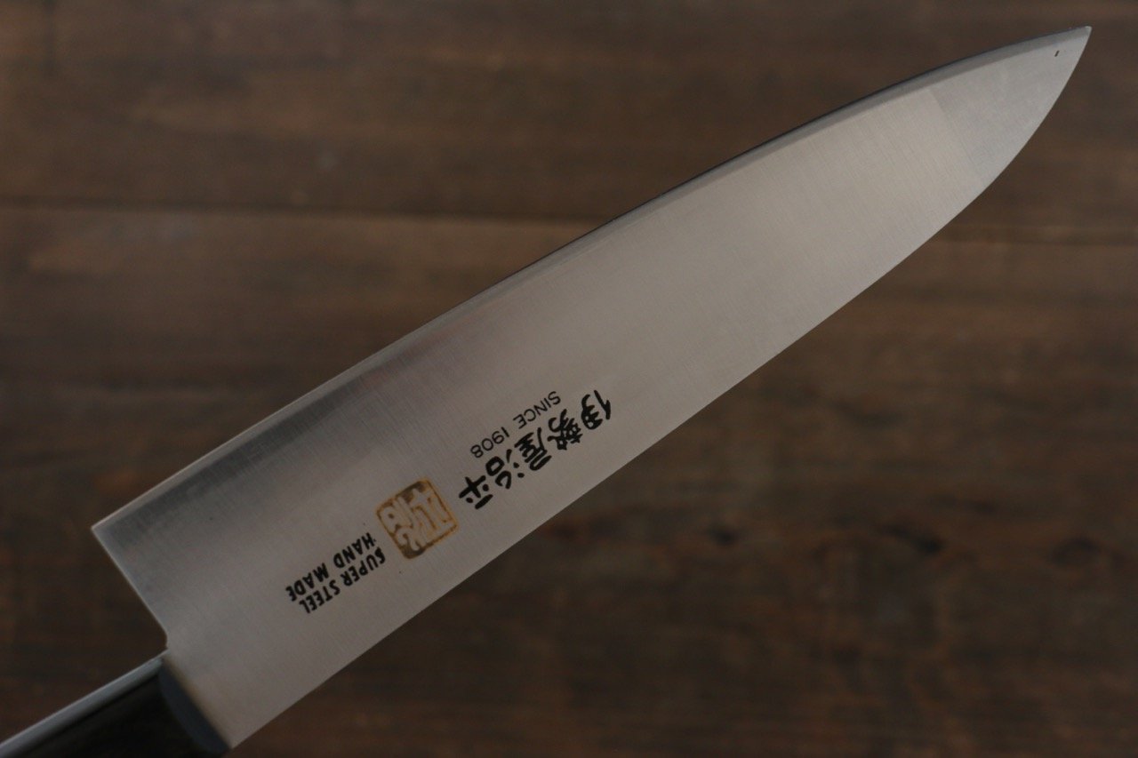 Iseya Molybdenum Gyuto 180mm Black Pakka wood Handle - Japanny - Best Japanese Knife